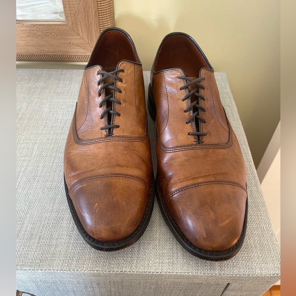 Allen Edmonds Park Avenue Cap-Toe Oxford Men’s Dress Shoe 10.5D - Picture 2 of 14